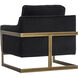 Kalmin Abbington Black Lounge Chair